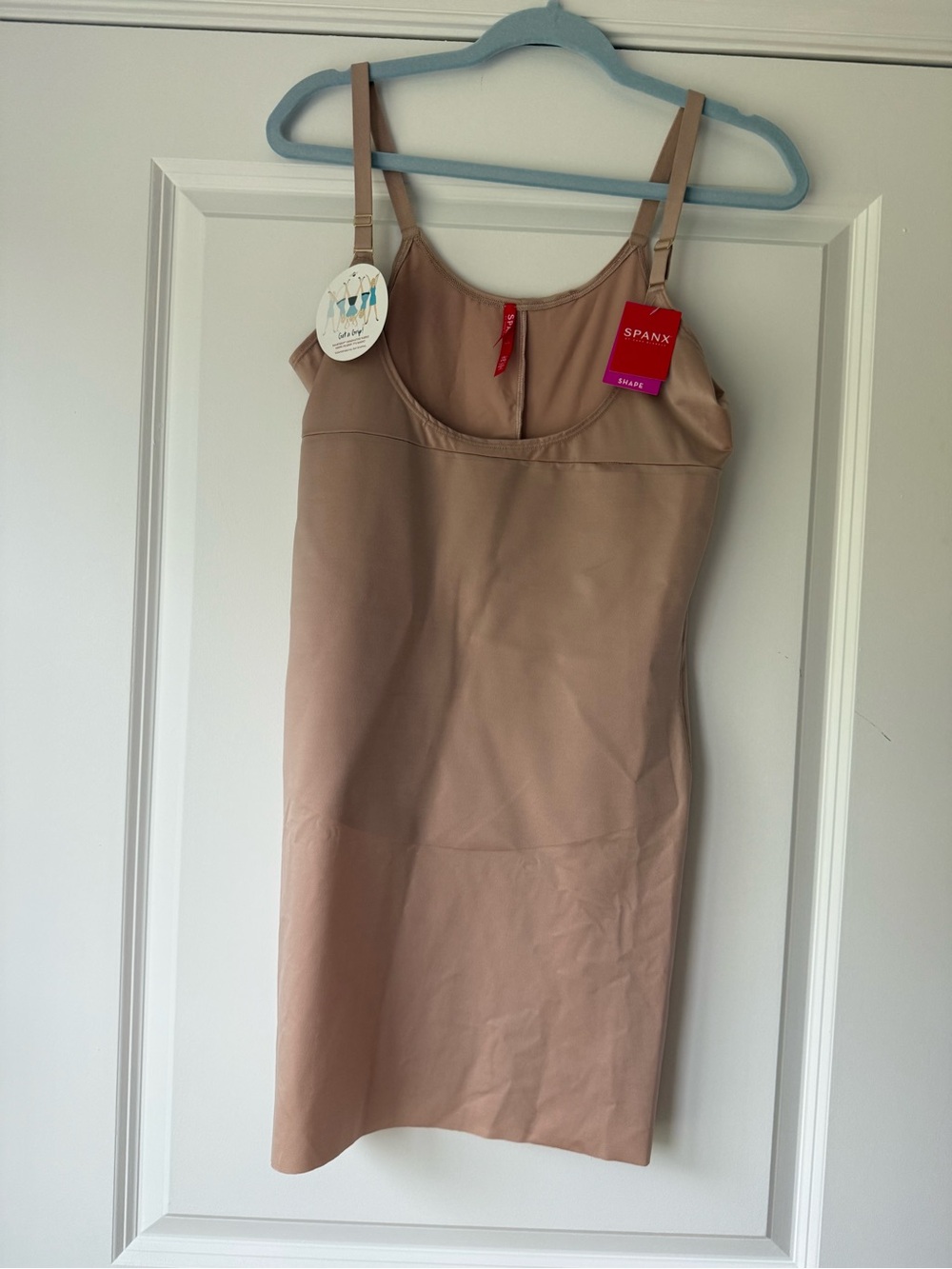 NWT Spanx Smart Grip Open-Bust Slip, Size 1X